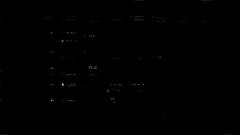 Abstract dynamic animation of digital noise with glitch and distortion effects Stock Footage 314682720