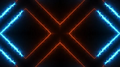 Abstract dynamic background, creative shapes in motion, unique and original.. Stock Footage 242995787