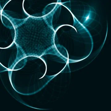 Abstract dynamic background Illustrazione stock