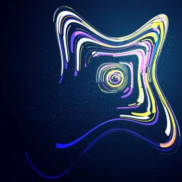 Abstract dynamic background Stock Illustration