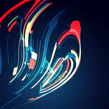 Abstract dynamic background Stock Illustration