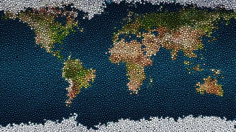 Abstract dynamic background of the Map of the World. 3D animation consisting  動画素材 224671843