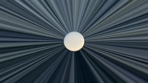Abstract dynamic background of moving lines , rotating ball Stock Footage 256891459