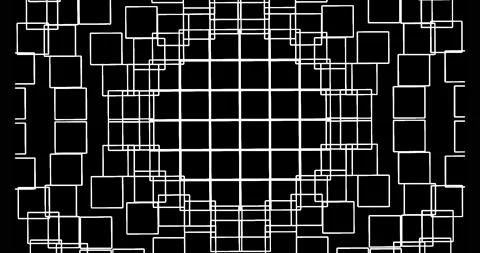 Abstract dynamic background with squares Stock Footage 148646016