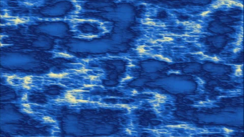 Abstract Dynamic Blue and Yellow Textured Motion Background Loop with Organ.. Stock Footage 313517475