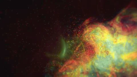 Abstract dynamic colored background Stock Illustration