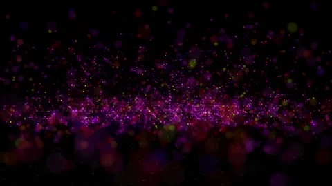 Abstract dynamic cool particle fluid background material Stock Footage 334097702