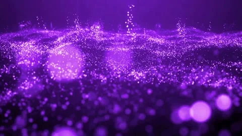 Abstract dynamic cool particle fluid background material Stock Footage 334097780