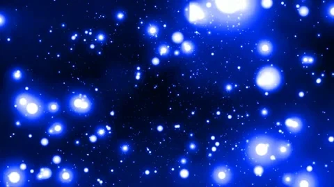 Abstract dynamic cool particle fluid background material Stock Footage 334097882