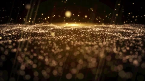 Abstract dynamic cool particle fluid background material Stock Footage 334097912