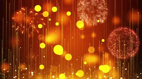 Abstract dynamic cool particle fluid background material Stock Footage 334098104