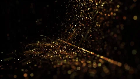 Abstract dynamic cool particle fluid background material Stock Footage 334098152