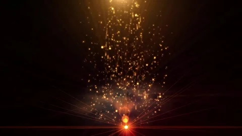 Abstract dynamic cool particle fluid background material Stock Footage 334098176