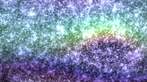 Abstract dynamic cool particle fluid background material Stock Footage 334098186