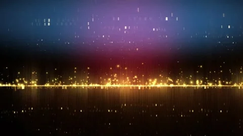Abstract dynamic cool particle fluid background material Stock Footage 334098190
