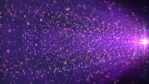 Abstract dynamic cool particle fluid background material Stock Footage 334098198