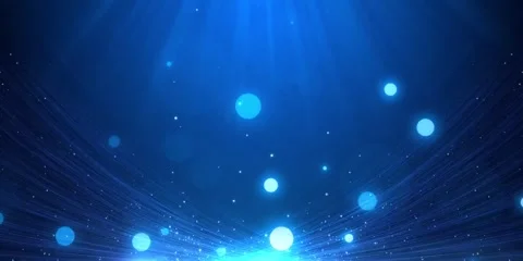 Abstract dynamic cool particle fluid background material Stock-Footage 334098305