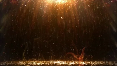 Abstract dynamic cool particle fluid background material Stock Footage 334109793