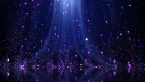 Abstract dynamic cool particle fluid background material Stock Footage 334109800