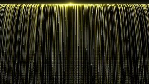 Abstract dynamic cool particle fluid background material Stock Footage 334109817