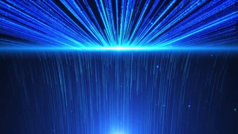 Abstract dynamic cool particle fluid background material Stock Footage 334109832