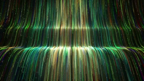 Abstract dynamic cool particle fluid background material Stock Footage 334109863