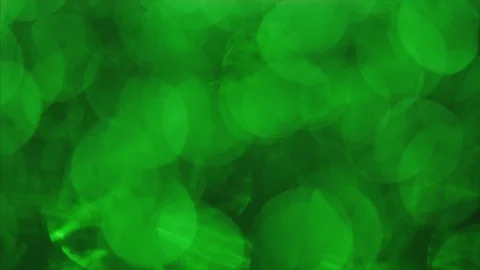 Abstract dynamic cyberpunk psychedelic green bokeh shimmering background. Looped Stock-Footage 121343510