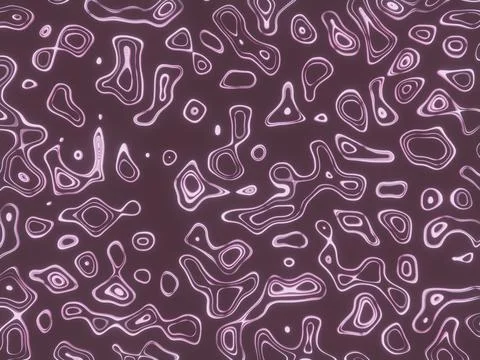 Abstract dynamic fluid overlap textured black background 3d Stock Illustration