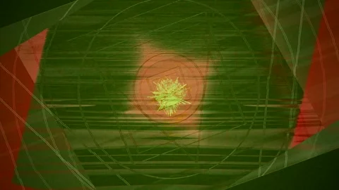 Abstract Dynamic Geometric Motion Vidéo 341508084