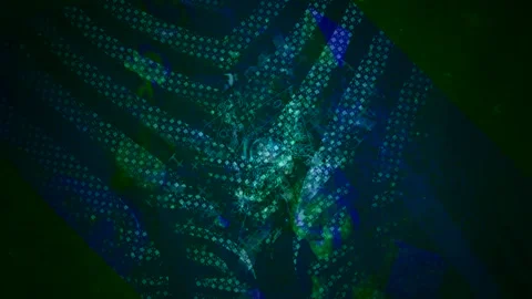 Abstract Dynamic Geometric Motion 動画素材 341534038
