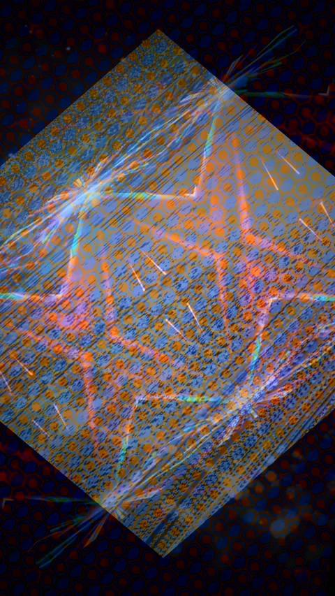 Abstract Dynamic Geometric Motion Vidéo 341534472