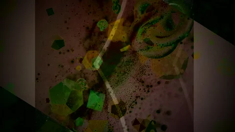 Abstract Dynamic Geometric Motion Vidéo 341537226