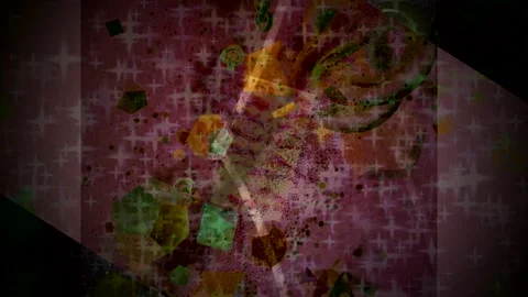 Abstract Dynamic Geometric Motion 库存影片 341539435
