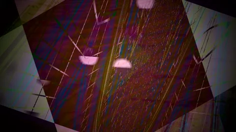 Abstract Dynamic Geometric Motion Vidéo 341541493