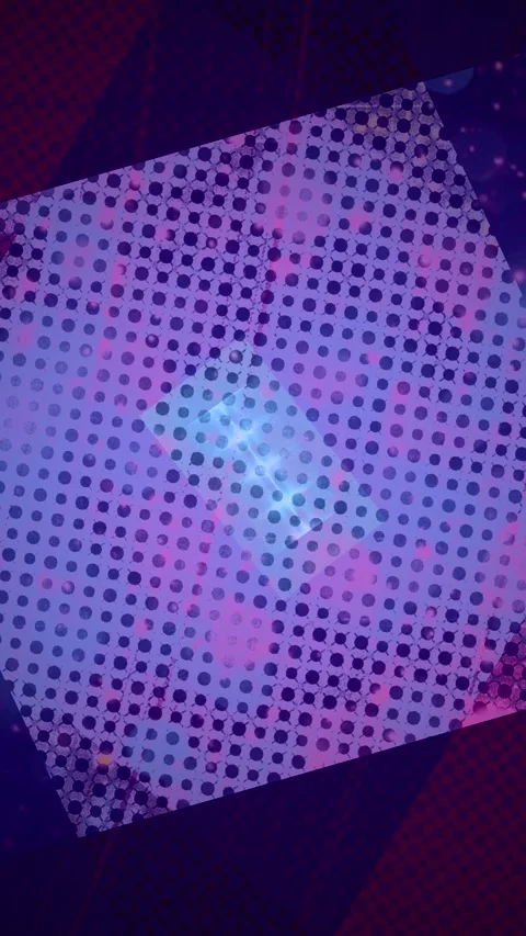 Abstract Dynamic Geometric Motion Vídeo Stock 341542918