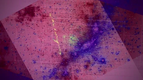 Abstract Dynamic Geometric Motion Vidéo 341544097