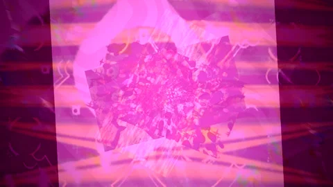 Abstract Dynamic Geometric Motion Видео 341544244