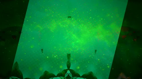 Abstract Dynamic Geometric Motion 库存影片 341545947