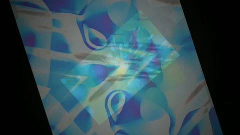 Abstract Dynamic Geometric Motion Vídeos de archivo 341547990