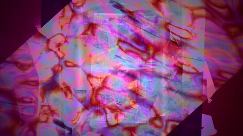Abstract Dynamic Geometric Motion 動画素材 341548807