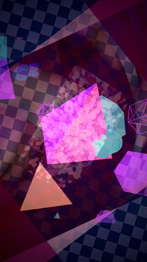 Abstract Dynamic Geometric Motion Vídeos de archivo 341555105
