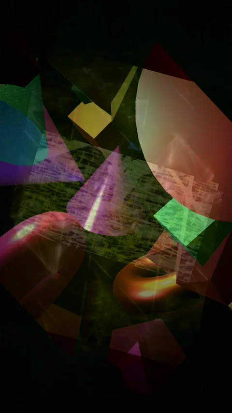 Abstract Dynamic Geometric Motion Stockbeeldmateriaal 341564813