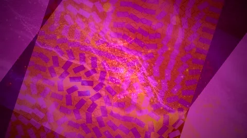 Abstract Dynamic Geometric Motion Vidéo 341571539