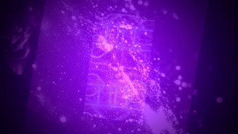 Abstract Dynamic Geometric Motion Vídeo Stock 341574318