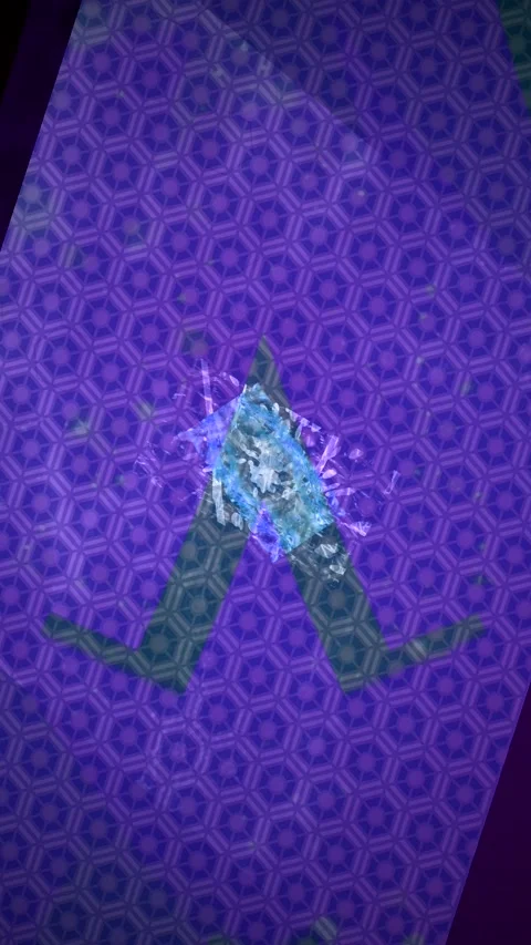 Abstract Dynamic Geometric Motion Vidéo 341577220