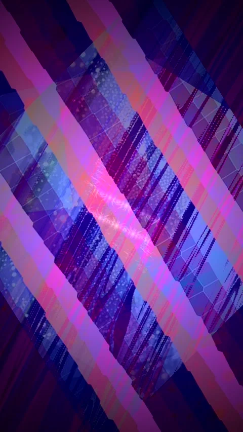 Abstract Dynamic Geometric Motion 库存影片 341580361