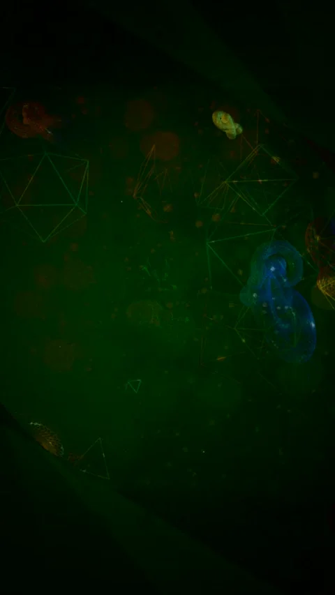 Abstract Dynamic Geometric Motion Видео 341589183
