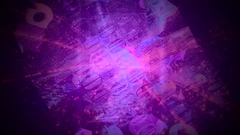 Abstract Dynamic Geometric Motion Stockbeeldmateriaal 341595036