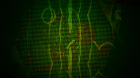 Abstract Dynamic Geometric Motion Видео 341595444