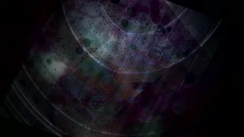 Abstract Dynamic Geometric Motion 動画素材 341608314